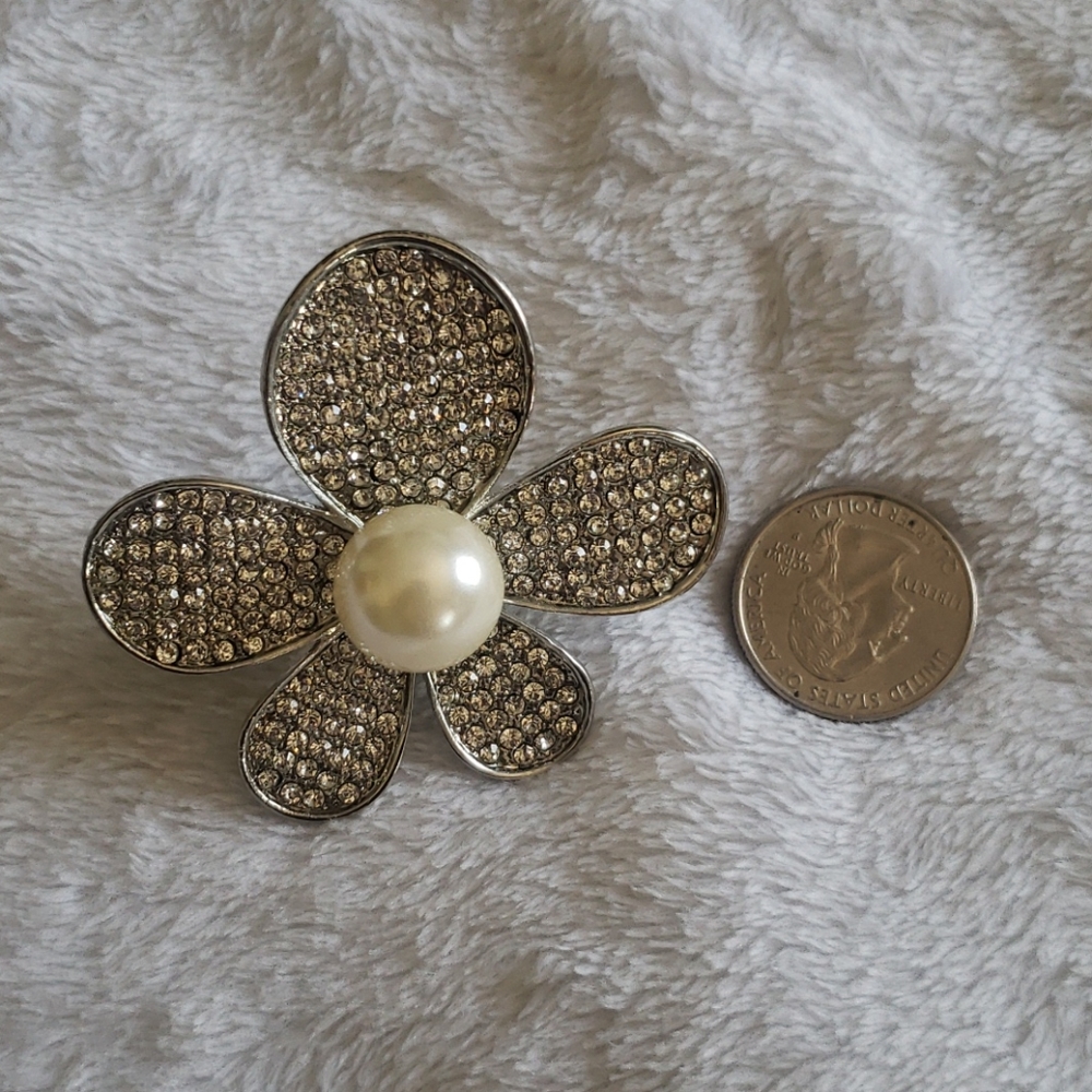 Adjustable Statement Cocktail Ring - image 5